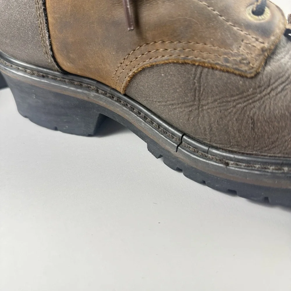 LaCrosse Boots Mens 8 Brown Extreme Tough Logger HD 8